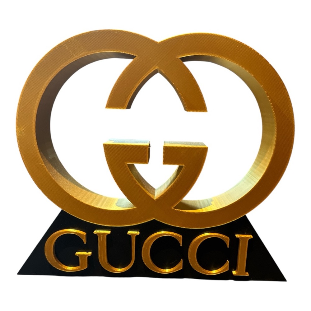 Logo Gold Art Print